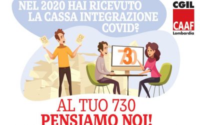 730/2021: LA CASSA COVID-19 VA DICHIARATA