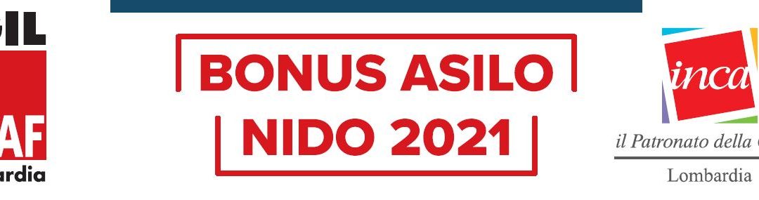 BONUS ASILO NIDO 2021